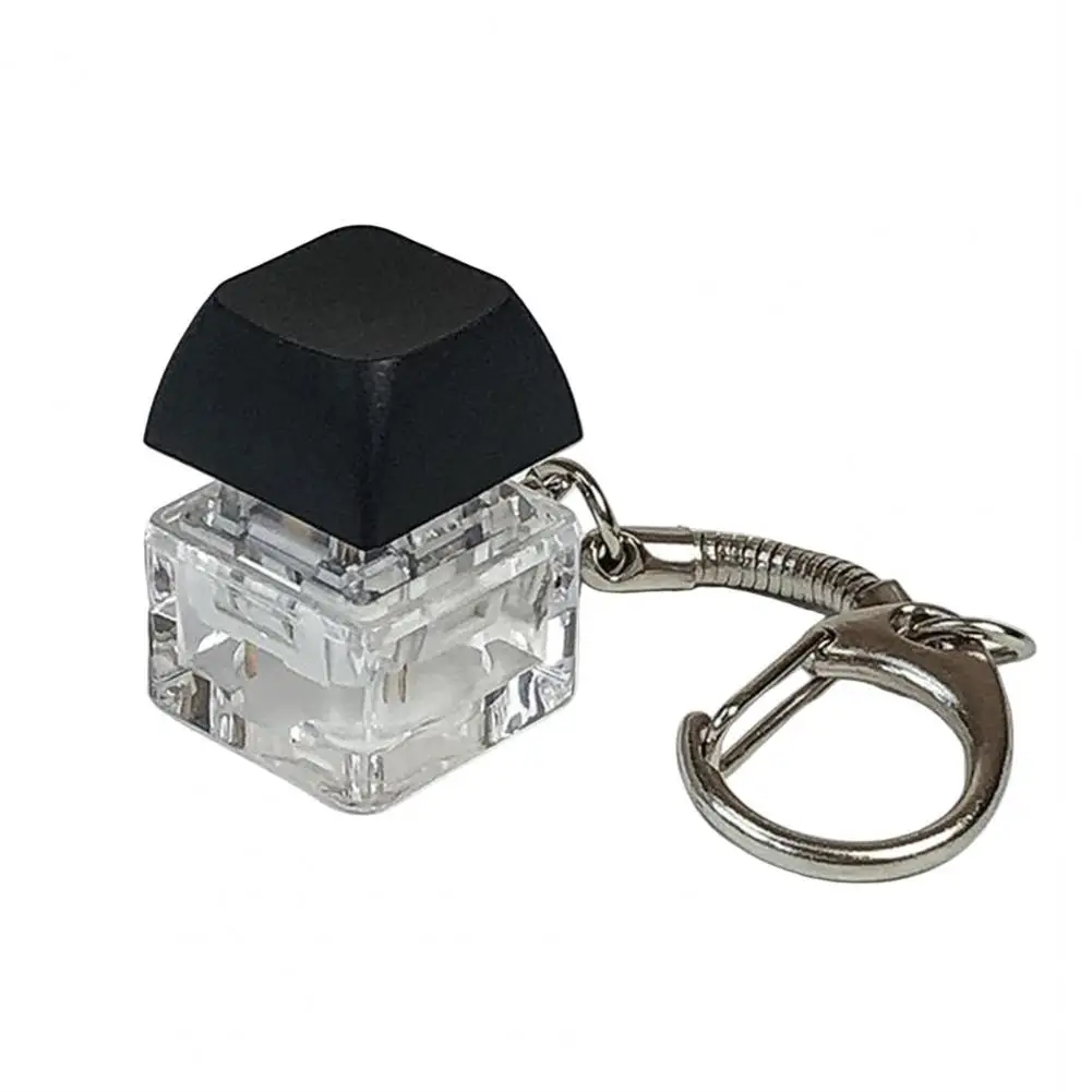 Stress Relief Toy Fidget Toy Keyboard Keychain Stress Relief for Adults Kids Executive Desk Exercise Wrist Toy Finger Press