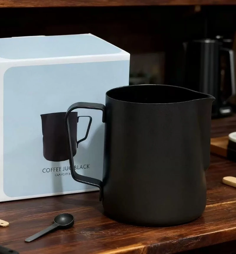 Professional coffee latte cup, milk cup 350ml stainless steel