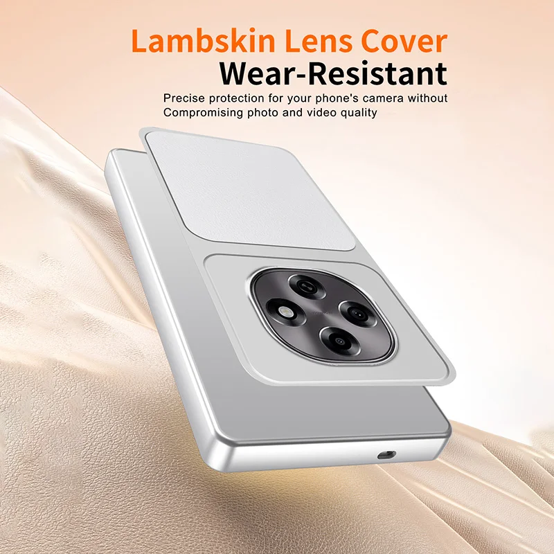 

Minimalist Lychee Peel Textured Phone Cases for OPPOA6Pro A6 Pro with Soft-Edge Silicone Armor Shock-Resistant Lambskin Covers