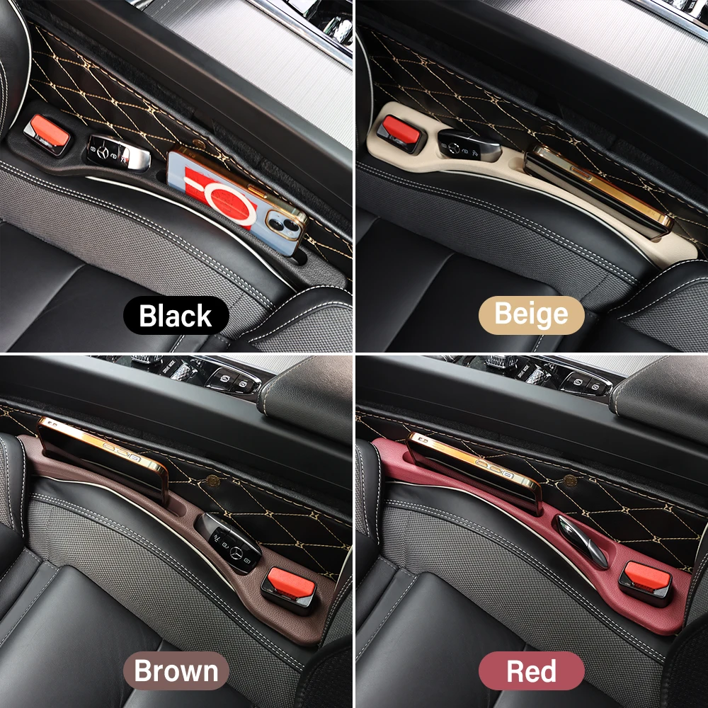 สําหรับ Kia Niro EV Plug-in 2016 2017 2018 2019 2020 2021 2022 2023 2PCS รถที่นั่งรั่วแถบ Gap ตะเข็บด้านข้าง FILLER เก็บ