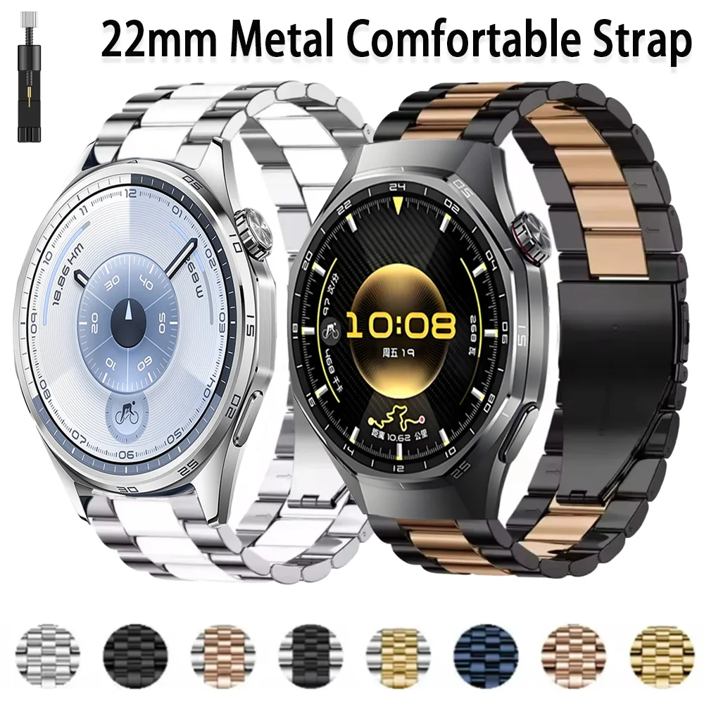 22Mm Metal Strap Fo…