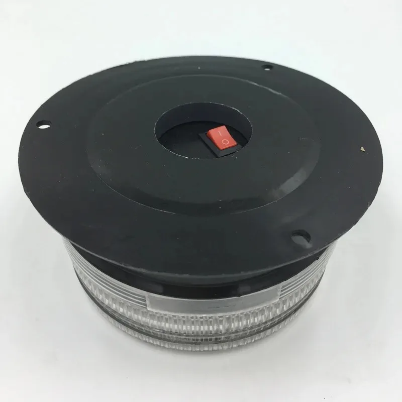 8 perline lampada avviso solare flash luce led sicurezza stradale avviso flash avviso auto