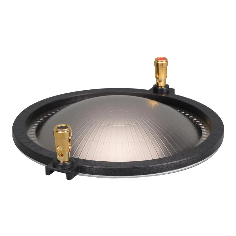 99.2 mm high-pitched voice coil 100-core speaker titanium film flat aluminum wire special-shaped large bracket 100-core silver f