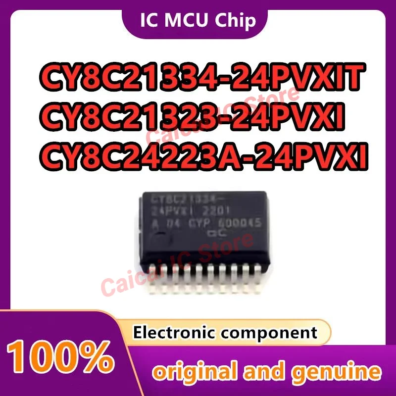 CY8C24223A-24PVXI CY8C21334-24PVXIT CY8C21323-24PVXI 100% Brand New Original Integrated circuit MCU SSOP20  1PCS/LOT