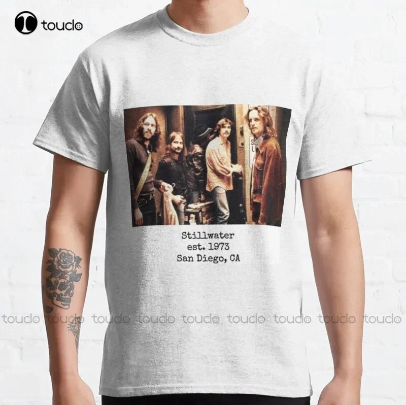 New Almost Famous-Stillwater Classic T-Shirt Cotton Tee Shirt S-5Xl T Shirt skull shirts for men Unisex