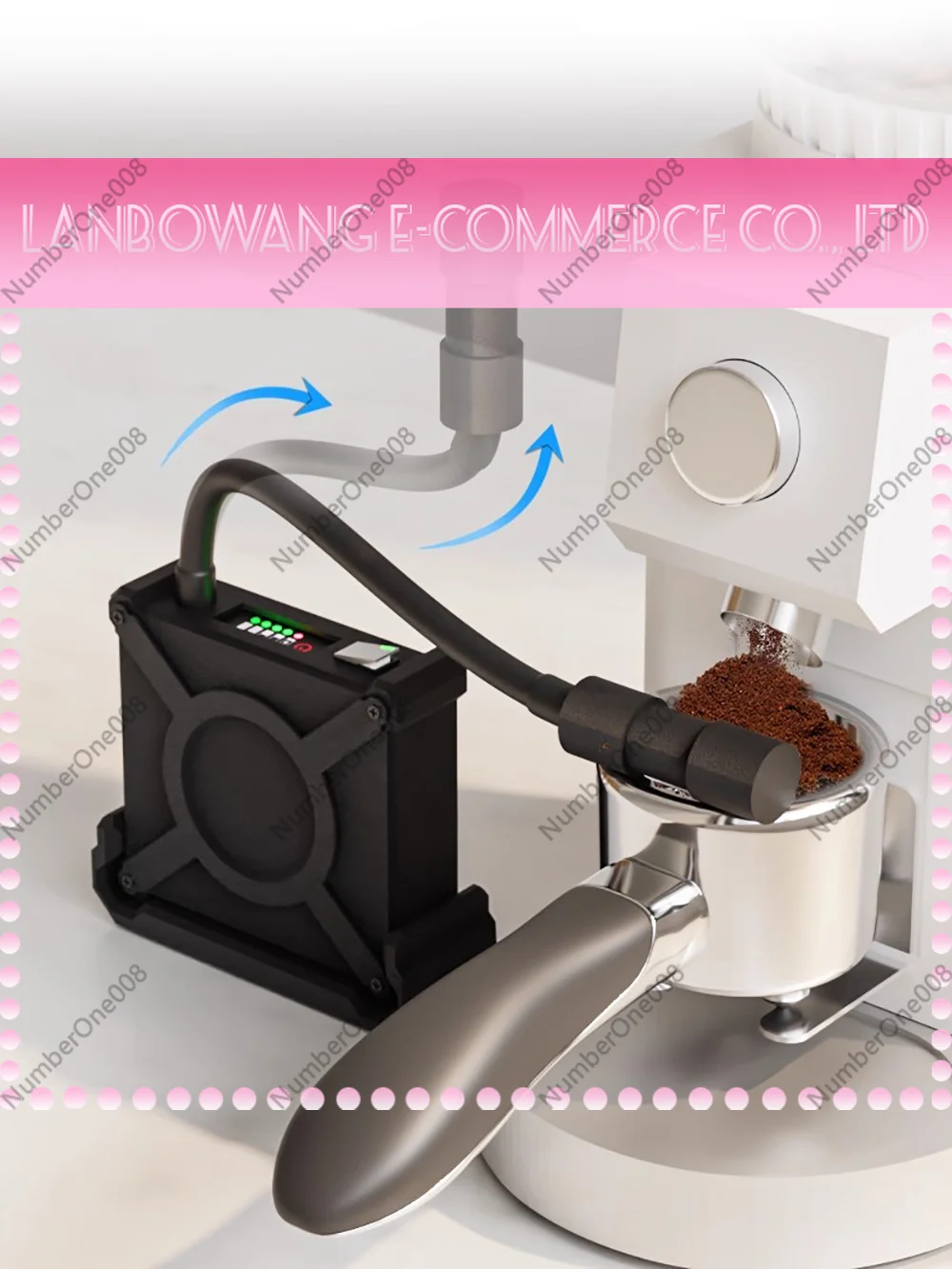 Automatic Plasma Generator for Coffee Grinder – Anti-Static Device to Prevent Powder Fly-Away