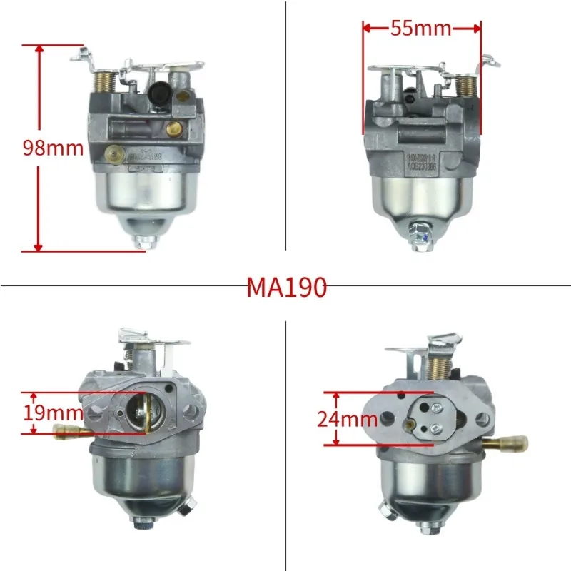 Garden Machinery Lawn Mower MA190 MA175 Carburetor Lawn Mower   Accessori Auto