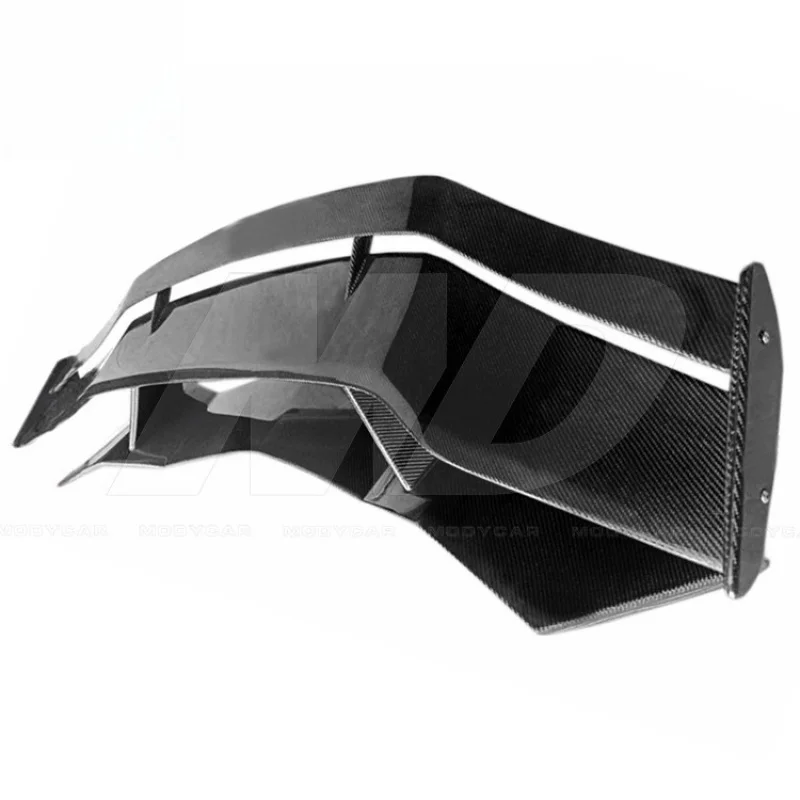 Gt Style Carbon Fiber Rear Spoiler for  Lambo Aventador Lp700-4 Lp720 Lp750 2011-2017