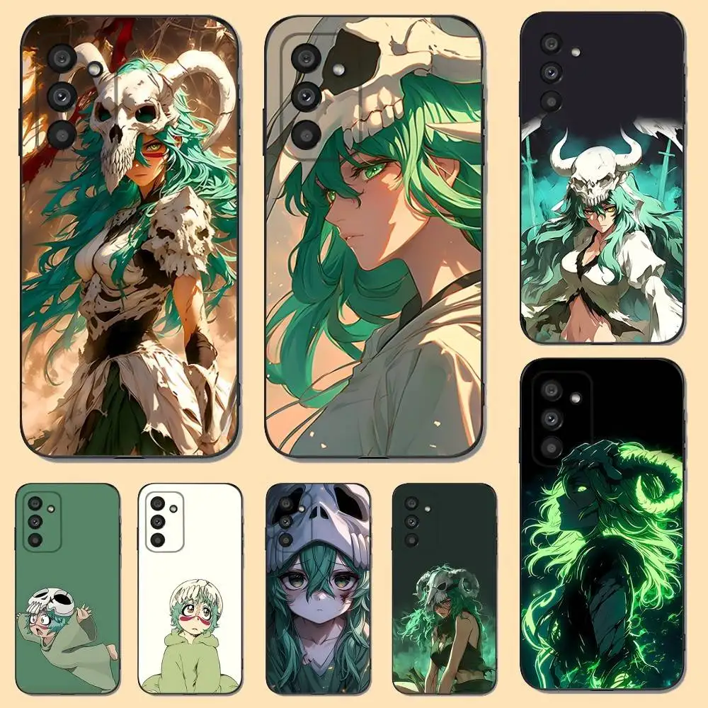

Cute N-Nelliel Anime Phone Case For Samsung S 25,24,23,22,30,21,10,9,Ultra,Plus,Lite,FE,4,5 G Soft Black Case