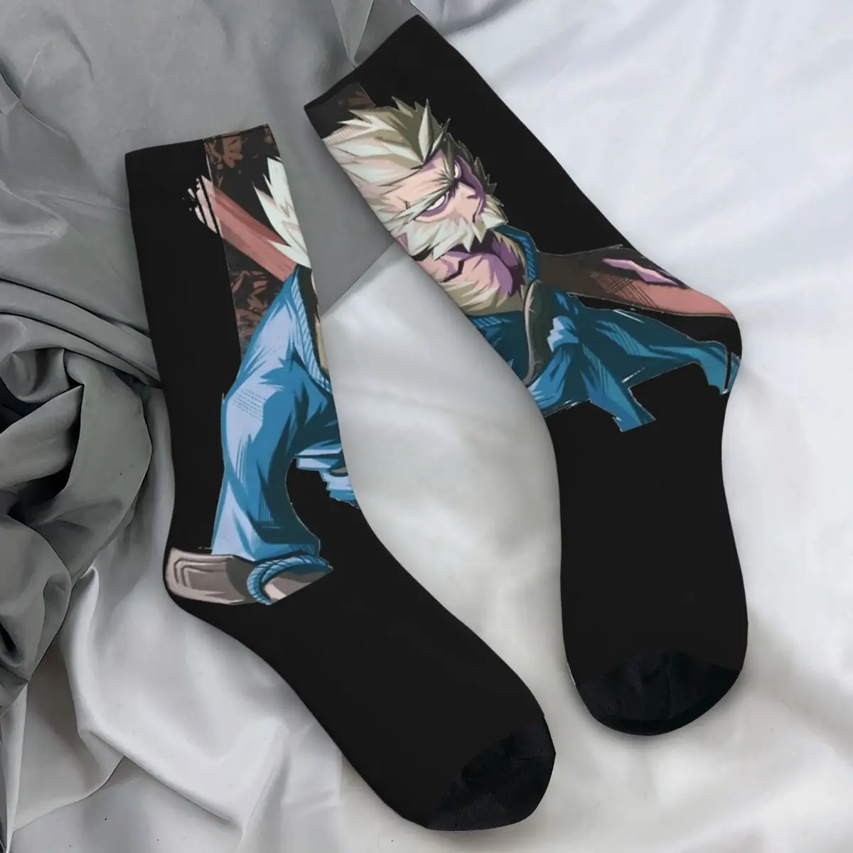 Black Myth Wukong Stockings Unisex Men fanart characters Socks Quality Casual Socks Spring Outdoor Sports Non-Slip Custom Socks