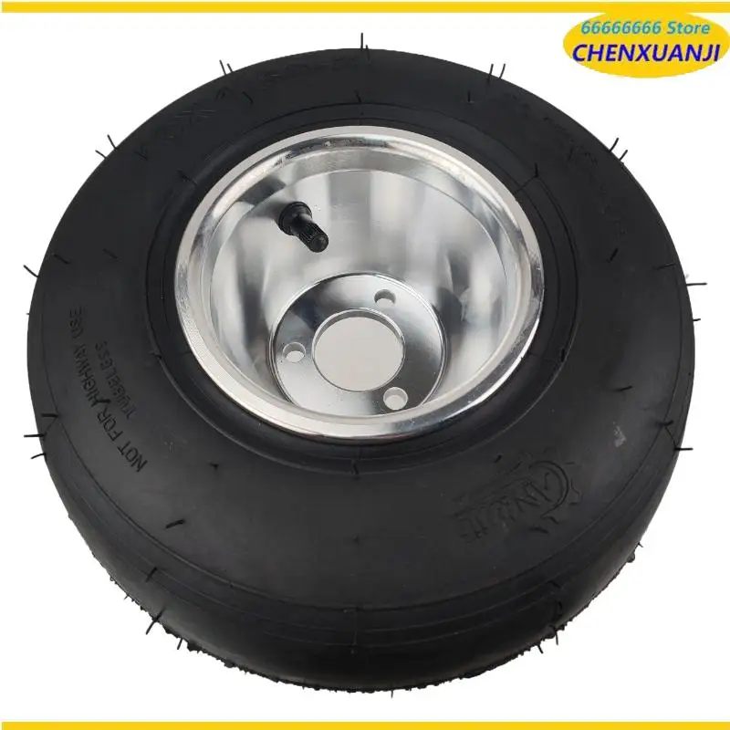 جديد الذهاب كارت 5 بوصة عجلات الشاطئ اكسسوارات السيارات الانجراف عجلة 10X4.5-5 كارت الإطارات + محور العجلة الأمامية