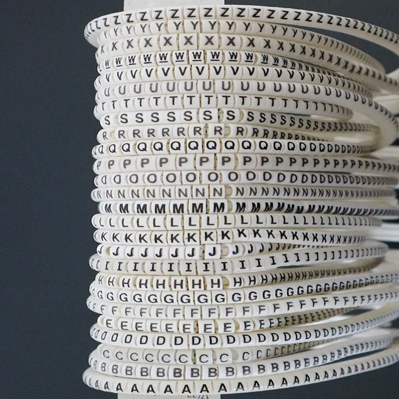 

Желтые кабельные маркеры EC-0 EC-1 EC-2 EC-3 0,5 0,75 1 1,5 2,5 4 6 8 10 12 16 MM2 для трубок диаметром провода