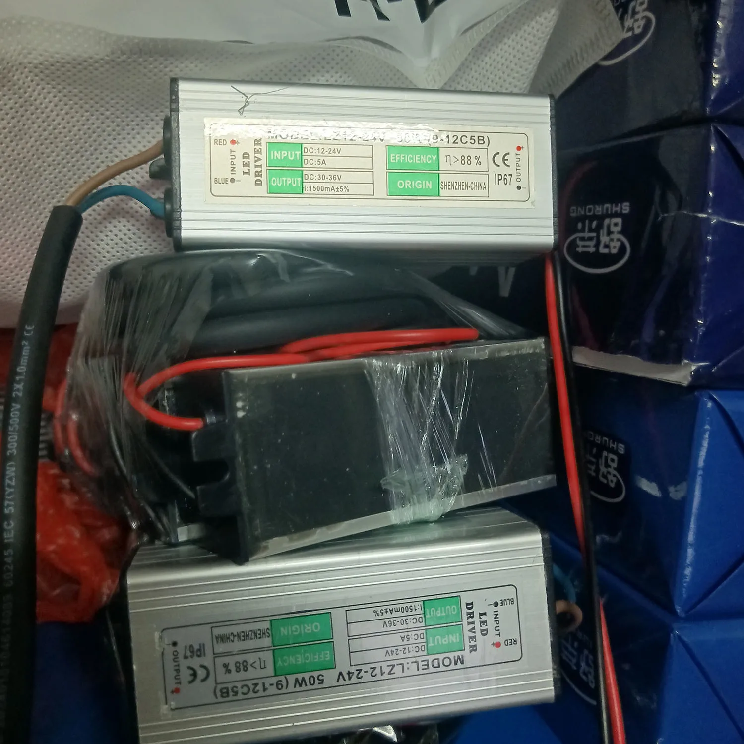 Driver Outdoor Waterproof 30W DC 30V-36V LED Power Supply Adapter lighting Transformer