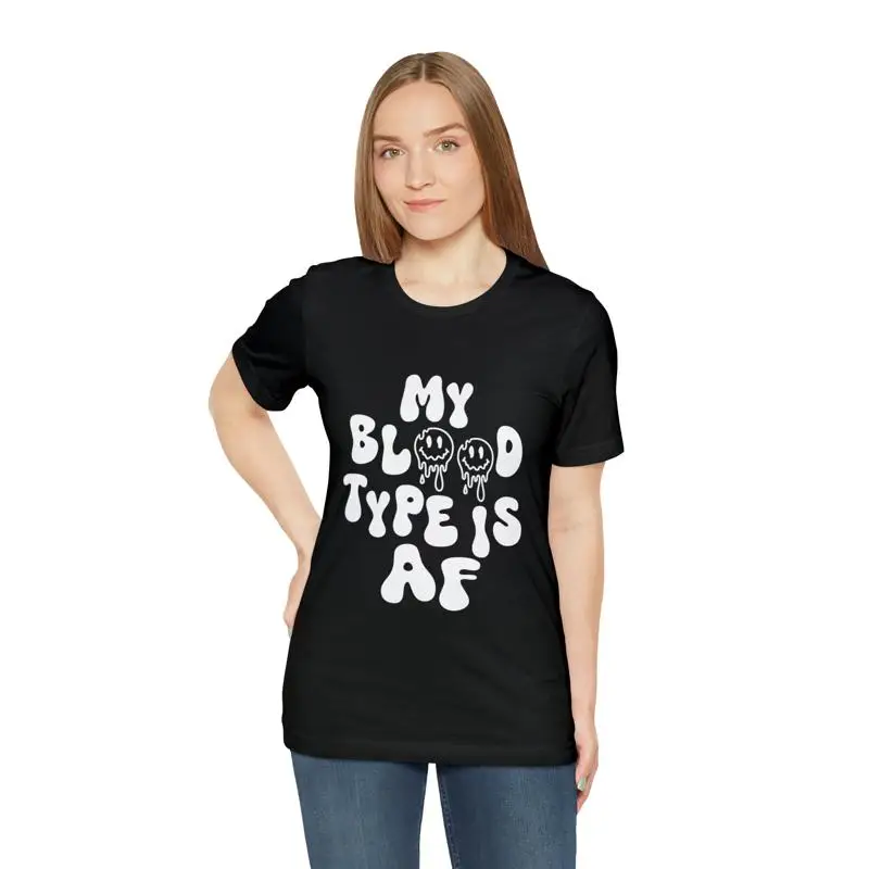 

Футболка My Blood Type is AF