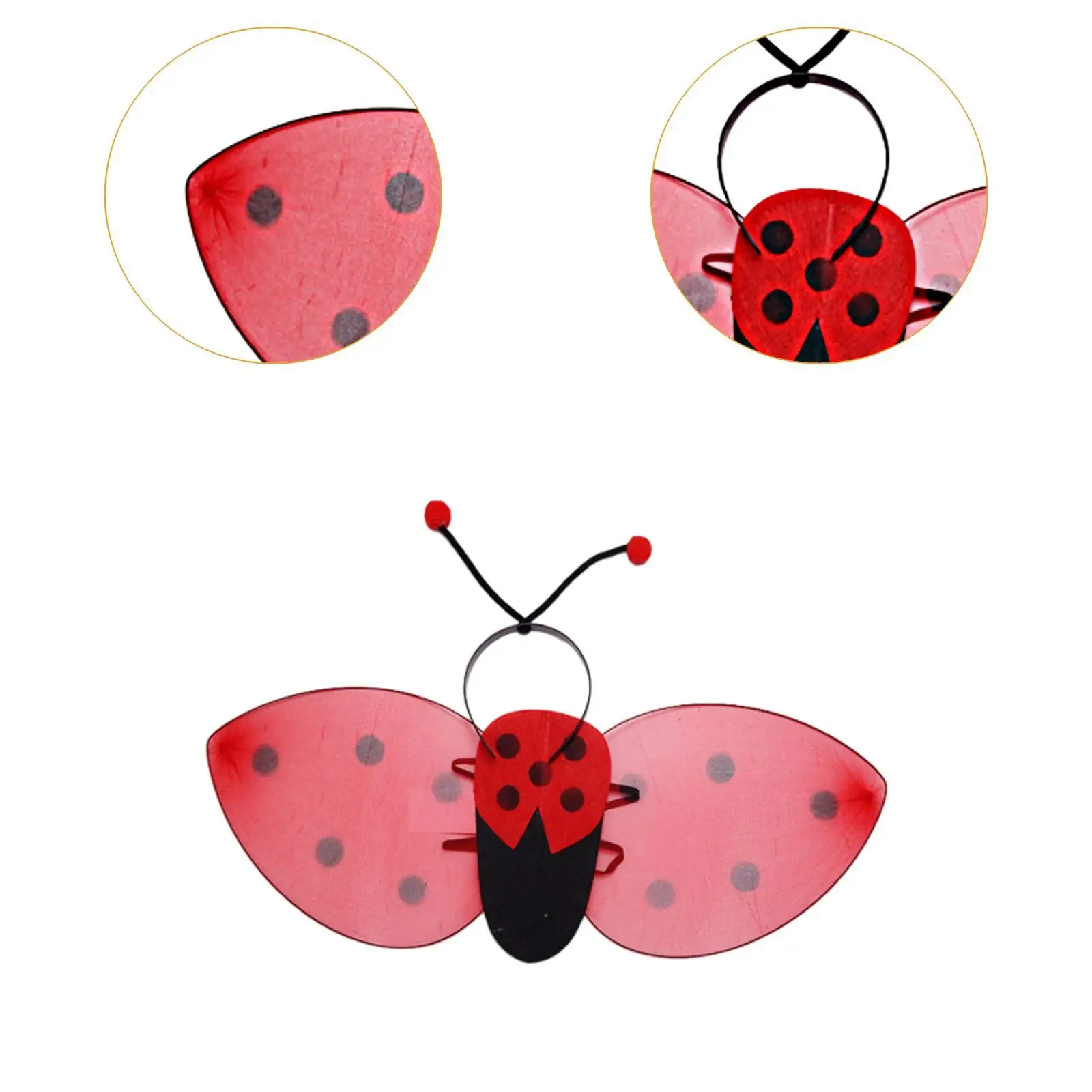 Fantasia de Abelha para Crianças, Meninas e Meninos, Acessórios Divertidos para Fotos, Asas de Abelha e Tiara para Carnaval, Halloween, Fantasia e Festa de Cosplay