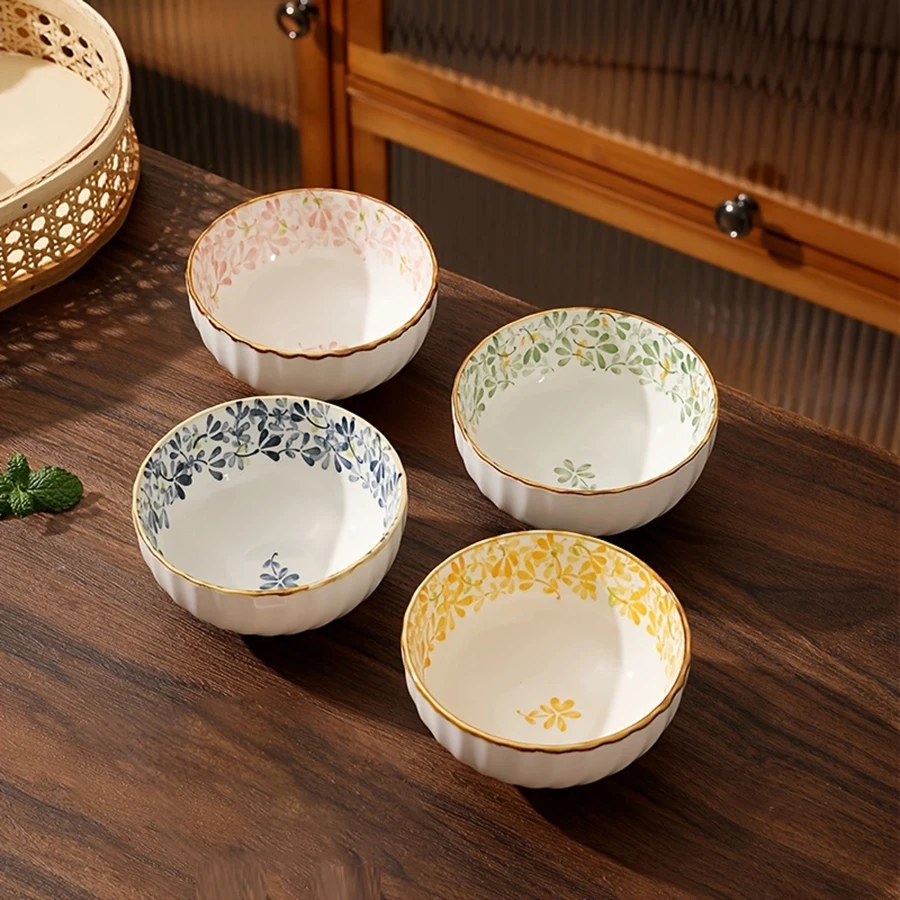 11OZ Ceramic Bowls Set of 4-4.5