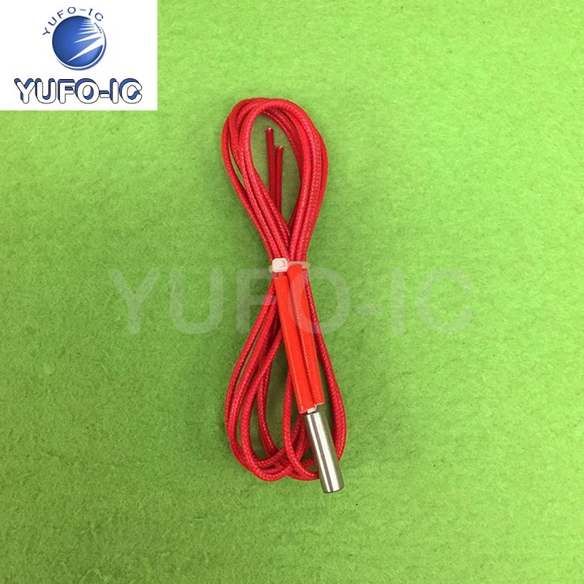 1PCS 3D Printer Electric Heating Tube 6*20 Mold Single Head Heating Tube Heating Tube Heating Rods Based On Single-Port 24V40w