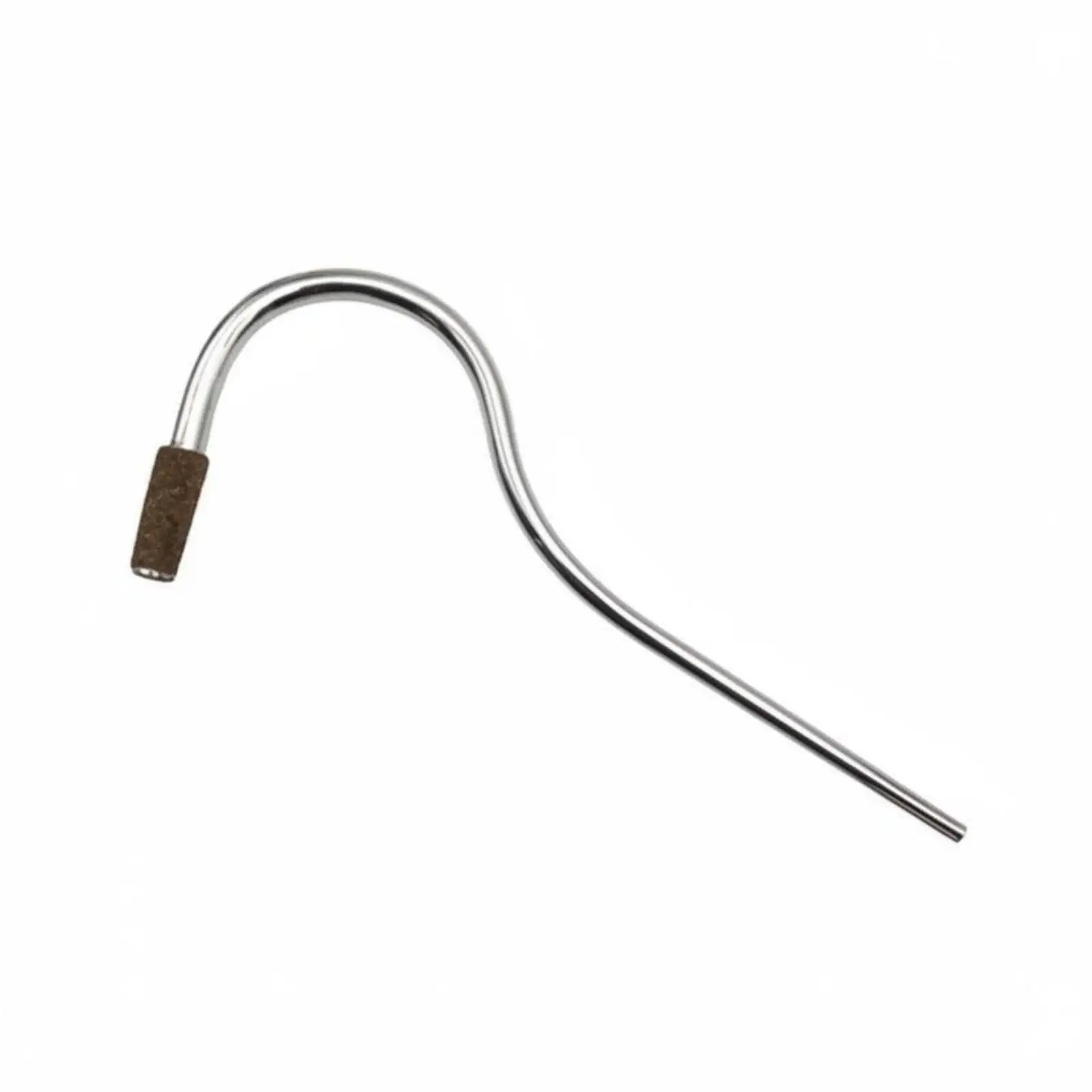 2 Pieces Silver Plated Bassoon Bocal Copper Body Bassoon Curved Tube