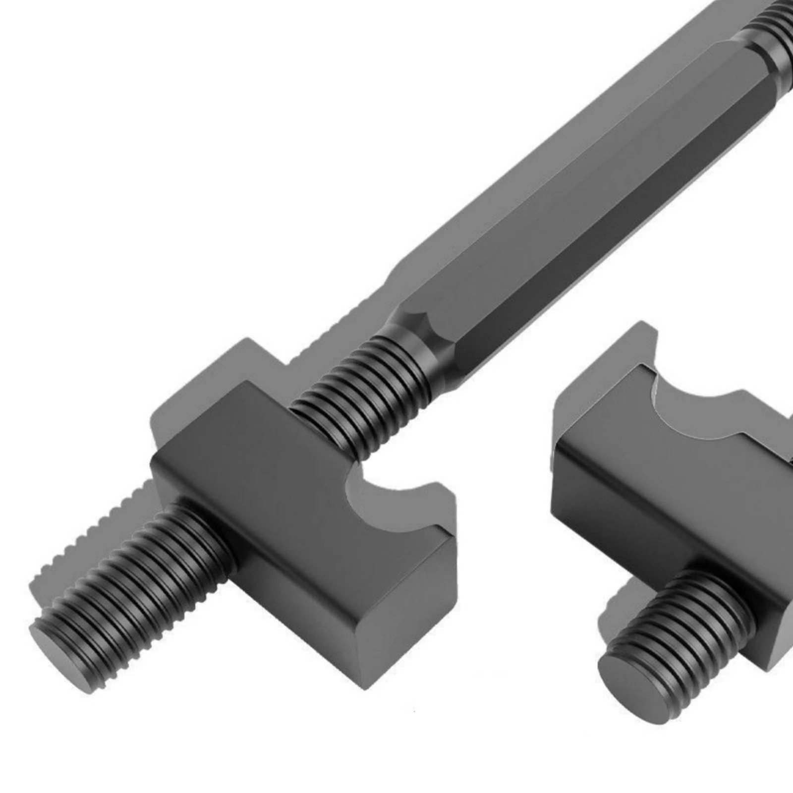 2 Pieces Coil Spring Compressor with U-Shaped-Shaped Clamps Sturdy Spring Removal Tool Heavy-Duty Tempered for Mechanics