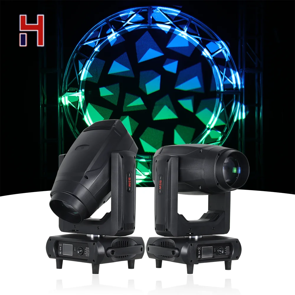 

HongYi LED Stage DJ Lighting 400W BSW Moving Head Light CMY CTO 3in1 DMX Sharpy Zoom Beam Wash Effect For Disco Party Wedding