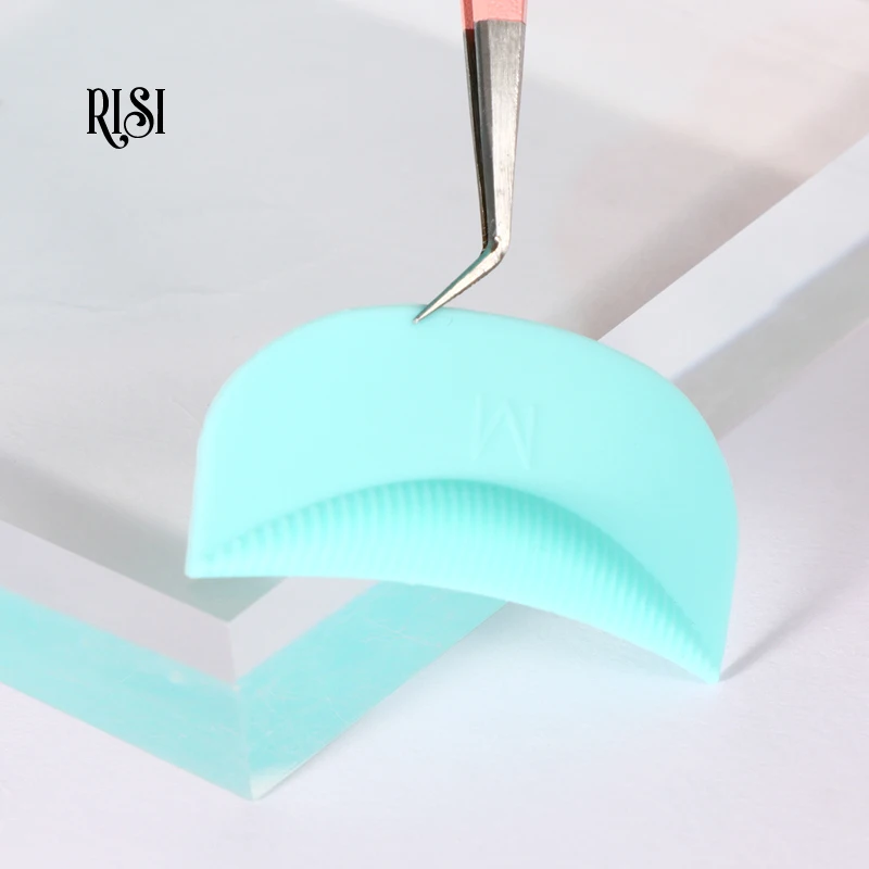 RISI New Design Shield Lash Lifting L Curl Lash Lift Tools Lash Lift Pads Super Soft Eyelash Curler Pads Lash Lift Shields