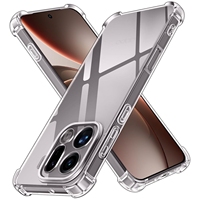 Four-Corners Shockproof TPU Case for OPPO Find X9 Pro Protective Cover Transparent Shell Capa Fundas