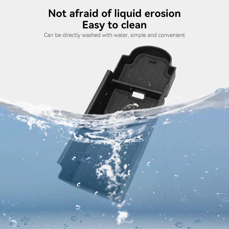 لتويوتا أكوا 2021-2025 وحدة التحكم المركزية مسند الذراع صندوق تخزين ABS مسند الذراع صندوق تخزين درج منظم اكسسوارات السيارات الداخلية #5