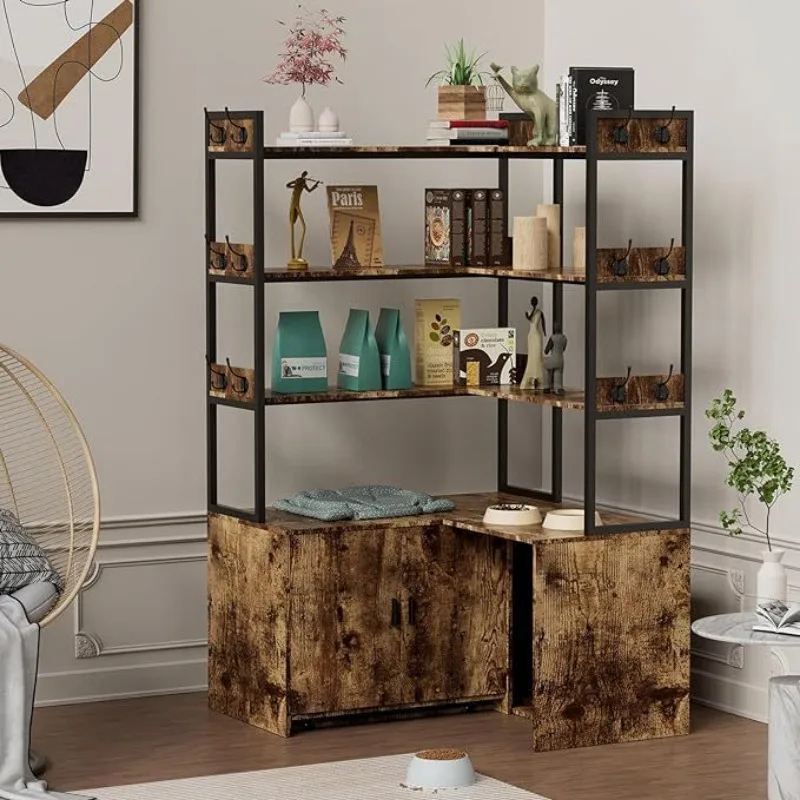 Living room cabinet pet integrated storage against the wall plate side cabinet multi-layer household cabinet pet storage