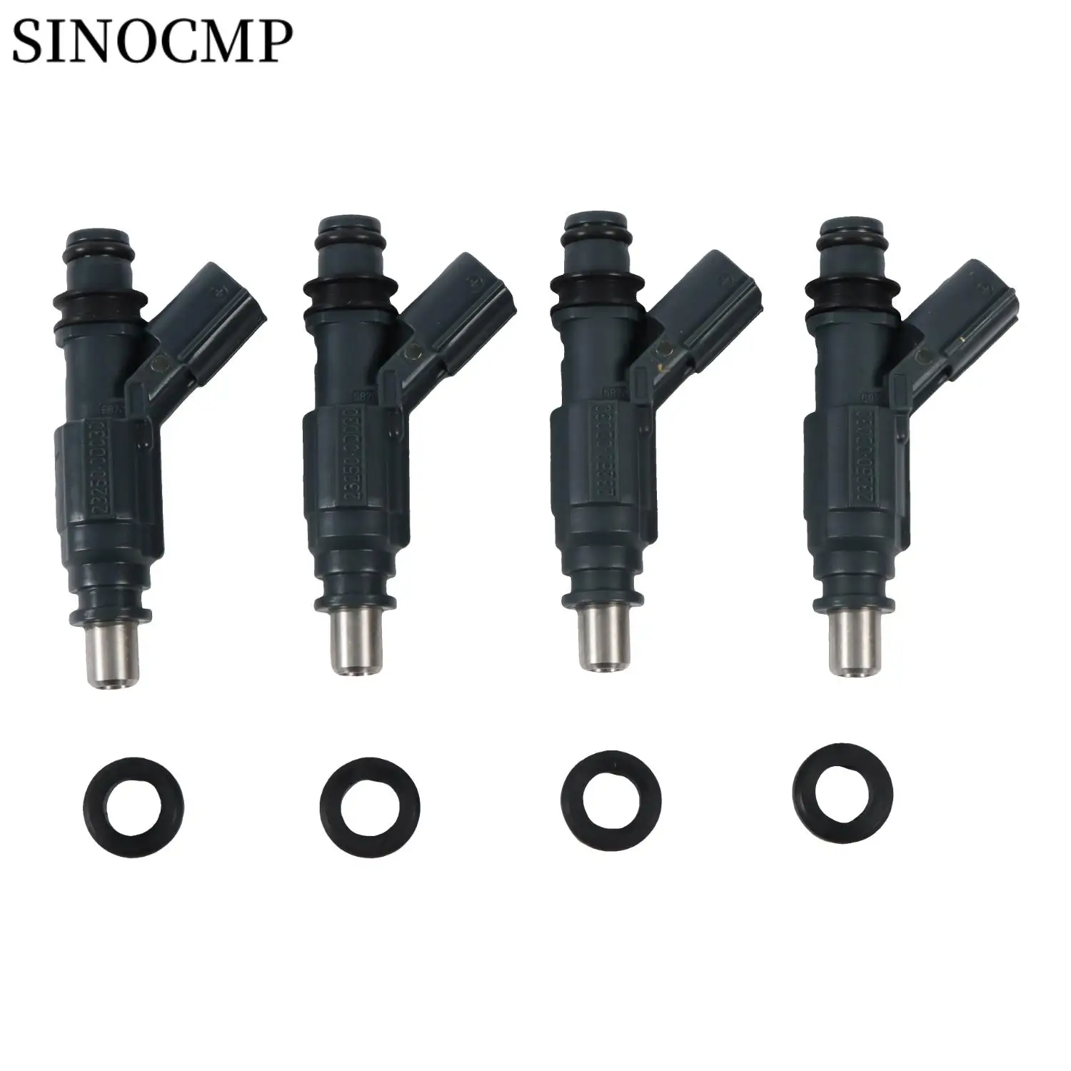 

4 шт. 23250-0D030 23209-0D030 0280156019 232500D030 232090D030 0280155936 Топливные форсунки для Toyota Corolla ZZE12 E141 ZZE150 F8