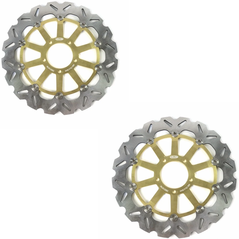 Motorcycle Brake Rotors Dominator Floating Front Brake Disc for DUCATI DIAVEL 1200/MONSTER 1200/MULTISTRADA 1200