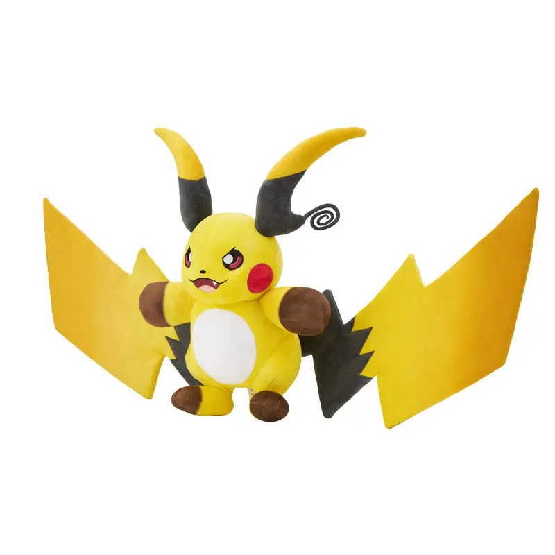 Pokémon Plush Toy, Mega Raichu XY Edition - Birthday Gift & Souvenir, Comforting Companion Doll & Healing Hug Pillow