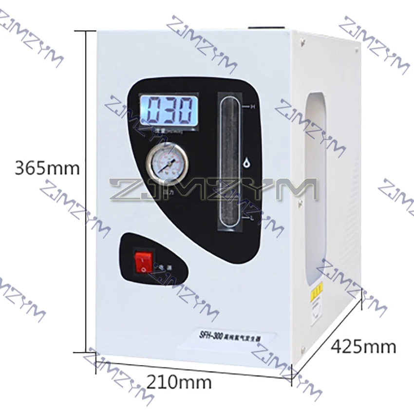 110/220V Generatore di idrogeno ad alta purezza Laboratorio di produzione di idrogeno Macchina ionizzatore d'acqua Gascromatografo 300/500 ml/min