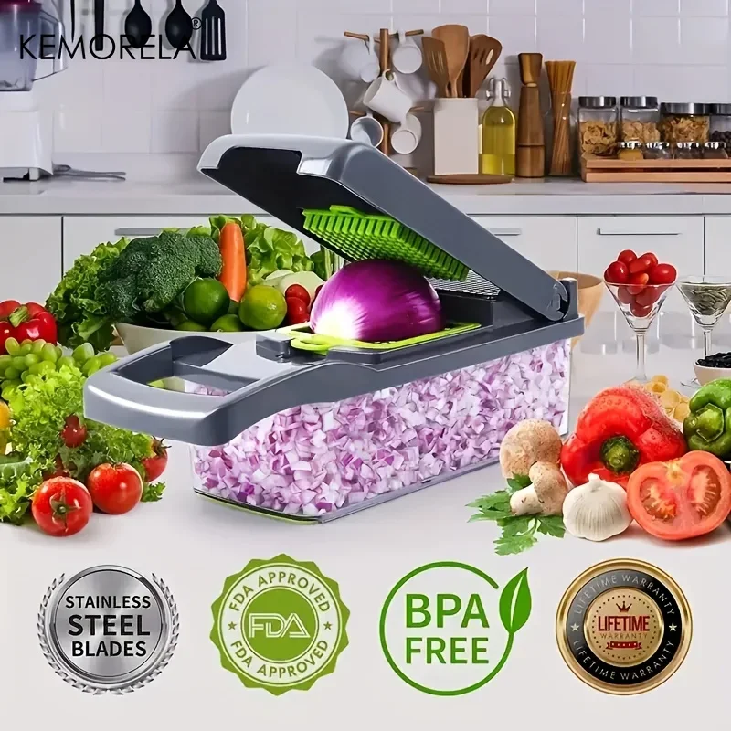 14-in-1 Multifunctional Vegetable Chopper & Dicer view 5