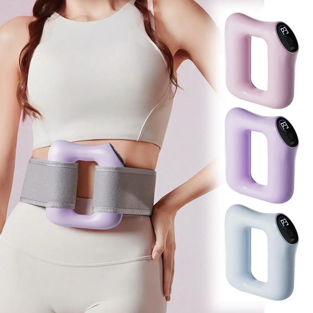 

Multifunctional Full-Body Fascia Ring,Fascia Gun Massage Ring With Belt For Fat Burning&Shaping Weight Loss Body Shaping Instrum