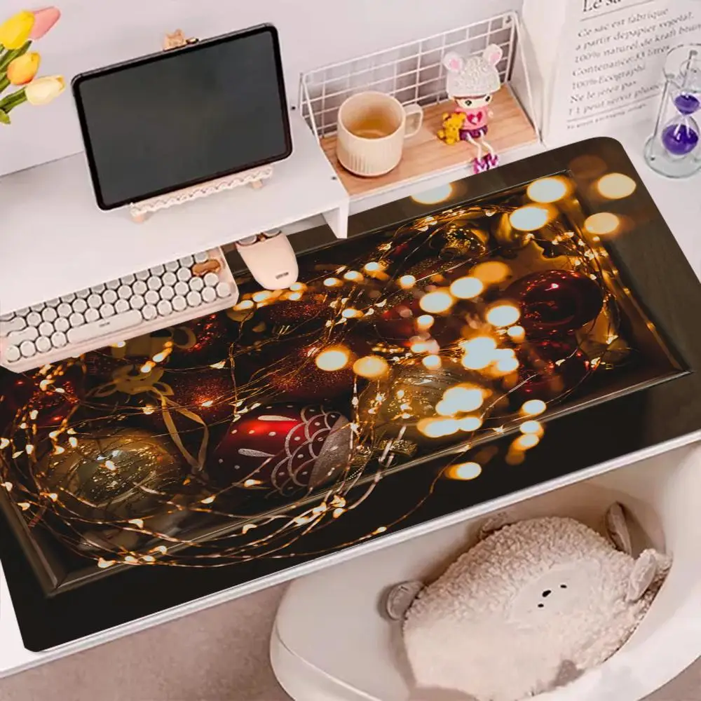 Mouse pad grande para jogos, mouse pad para computador, mesa simples, teclado de escritório