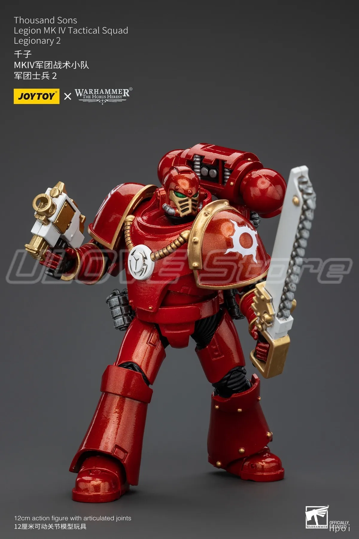 

In Stock Original JOYTOY 40K Thousand SonsLegion MK IVTactical SquadLegionary 2 1/18 Action Figure Model Toys Gift