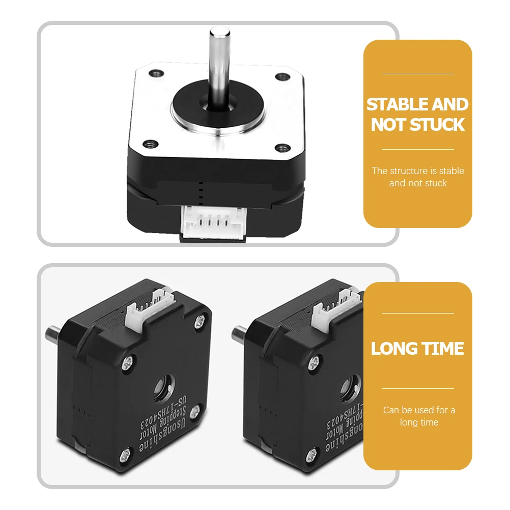 

High Torque Stepper Motor Accessories Steel Resin 3D Printer Replacement 42 Phase Stepper Motor for 3D Printer