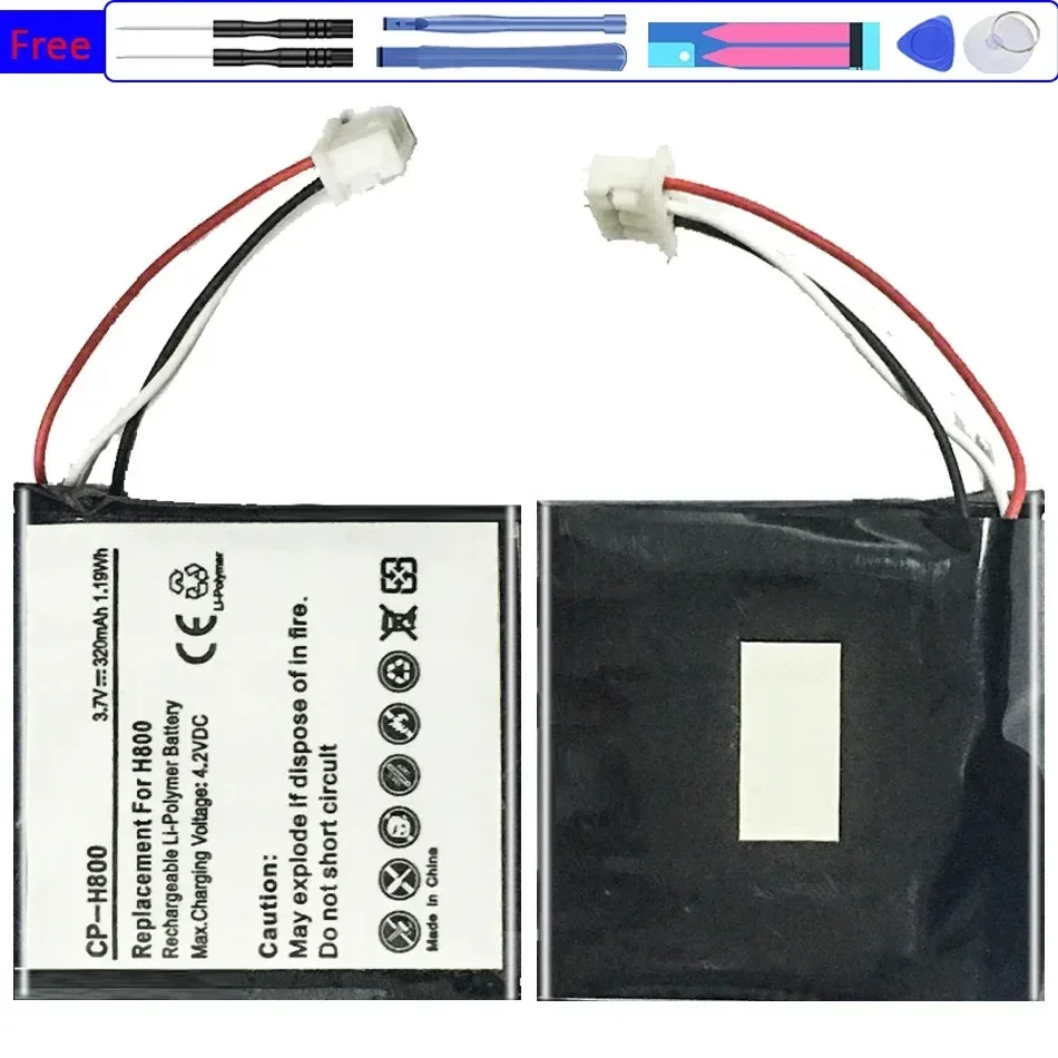 Battery for LOGITECH H800 533-000067 AHB472625PST 981-000337 Earphone Headphone 533-000067 400mAh