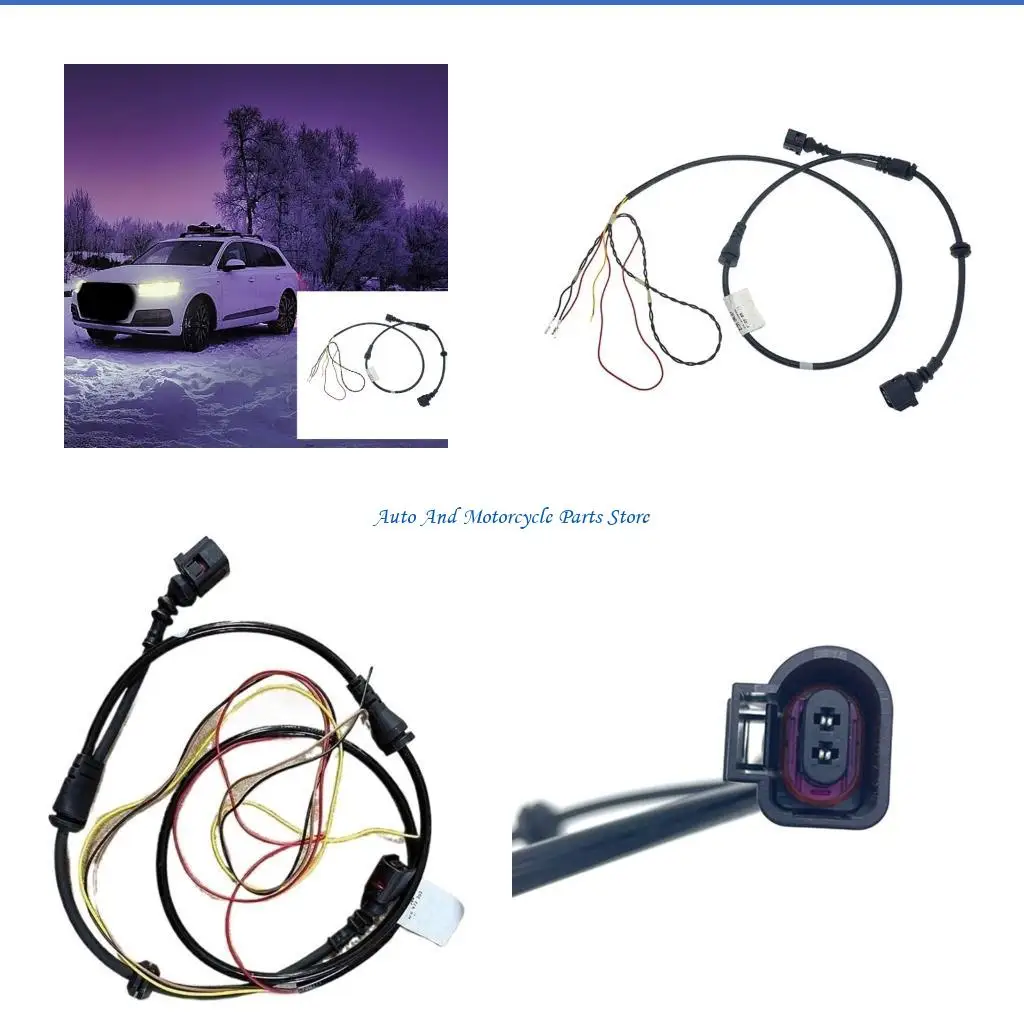 P9FD High Performances Car Brake Wear Harness Cable Wiring Assembly Easy Install Plastic Construction 4F0972252