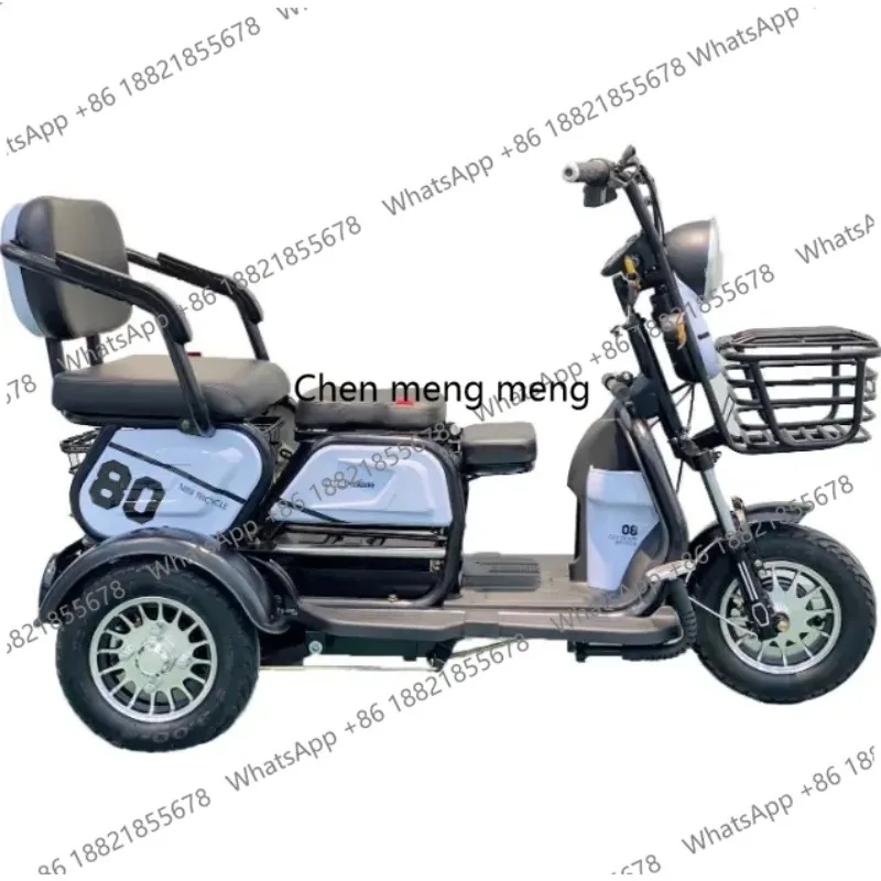 China Factory Directly Supply Tricycles Motorcycle 3 Wheeler Moped for Handicapped