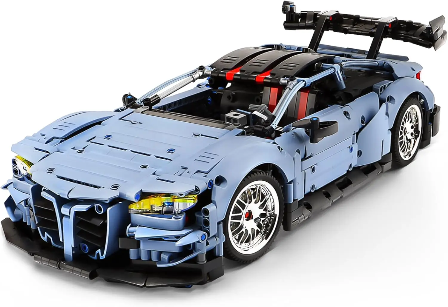 

Sports Car Building Set, 1:10 Scale M4 Racing Technic Car for Adults Collectible Cars Set to Build, Build and Display Model for