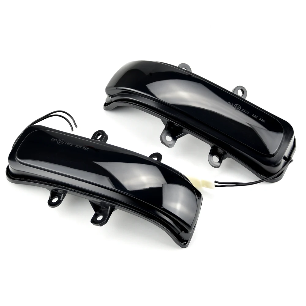 

2x Side Mirror LED Dynamic Turn Signal Light Sequential For Toyota RAV4 Highlander 4Runner Sienna Fortuner Rush Alphard Vellfir
