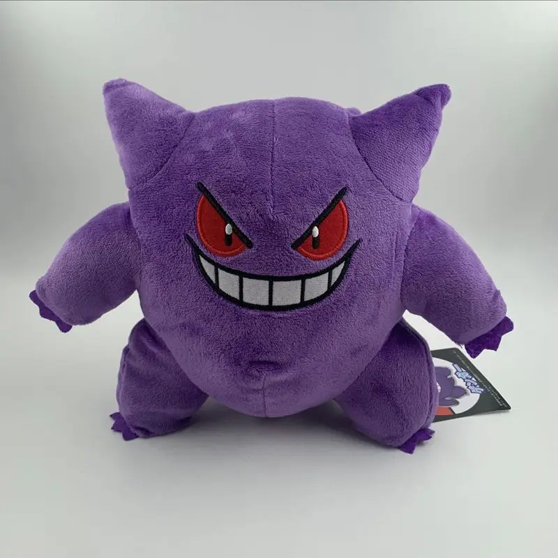 

20cm PokéMon Plush Doll Toys Gengar Haunter Gastly Standing Pose Plush Doll Soft Stuffed Animals Collectible Doll For Anime Fans