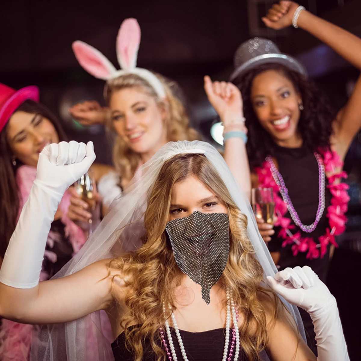 

Half Face Mask Decorative Party Masks for Masquerade Black Paper Material Dance Ball Festival Club