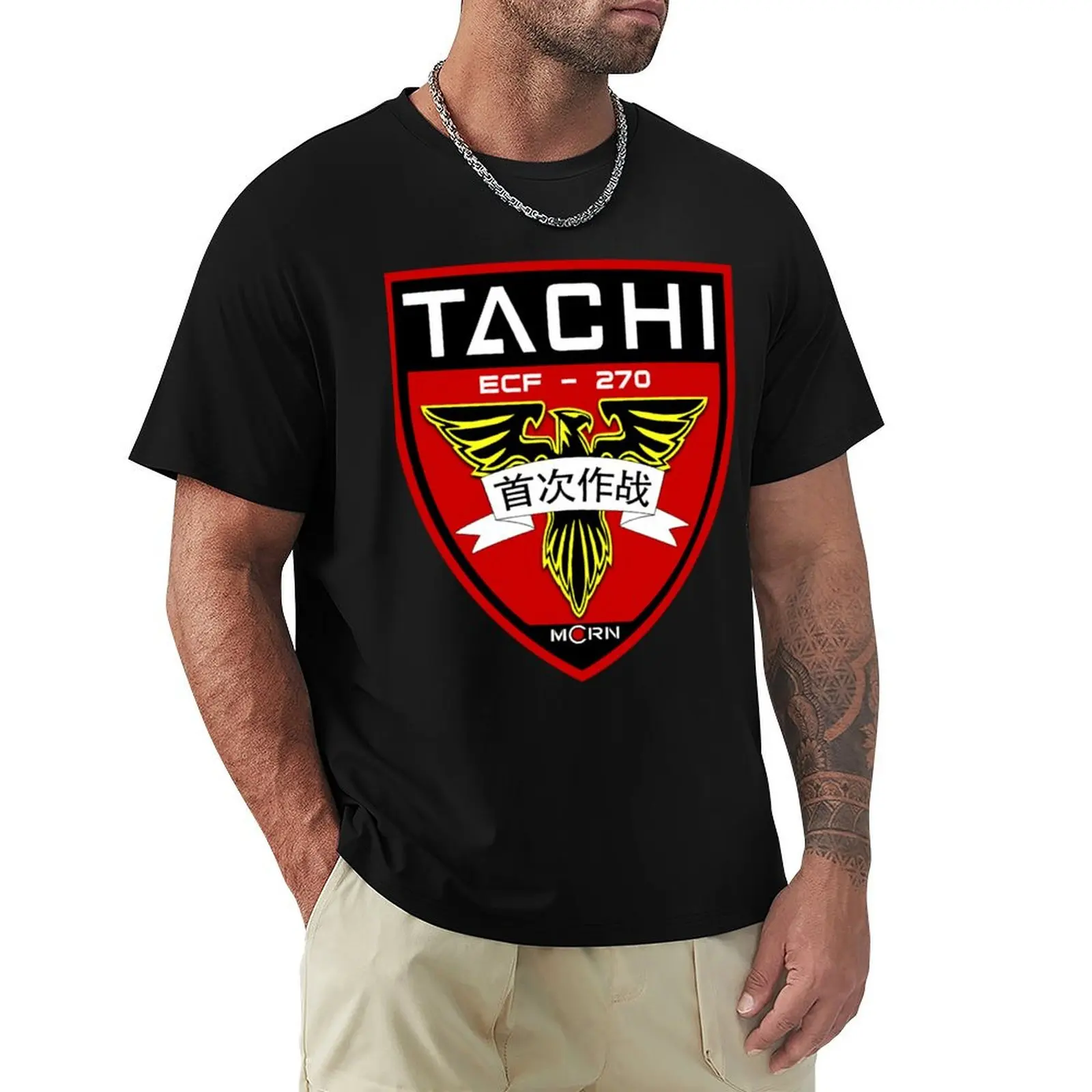 

Tachi’s space suit the expanse logo Tachi ecf 270 T-Shirt Casual Loose Daily Wear T-Shirt