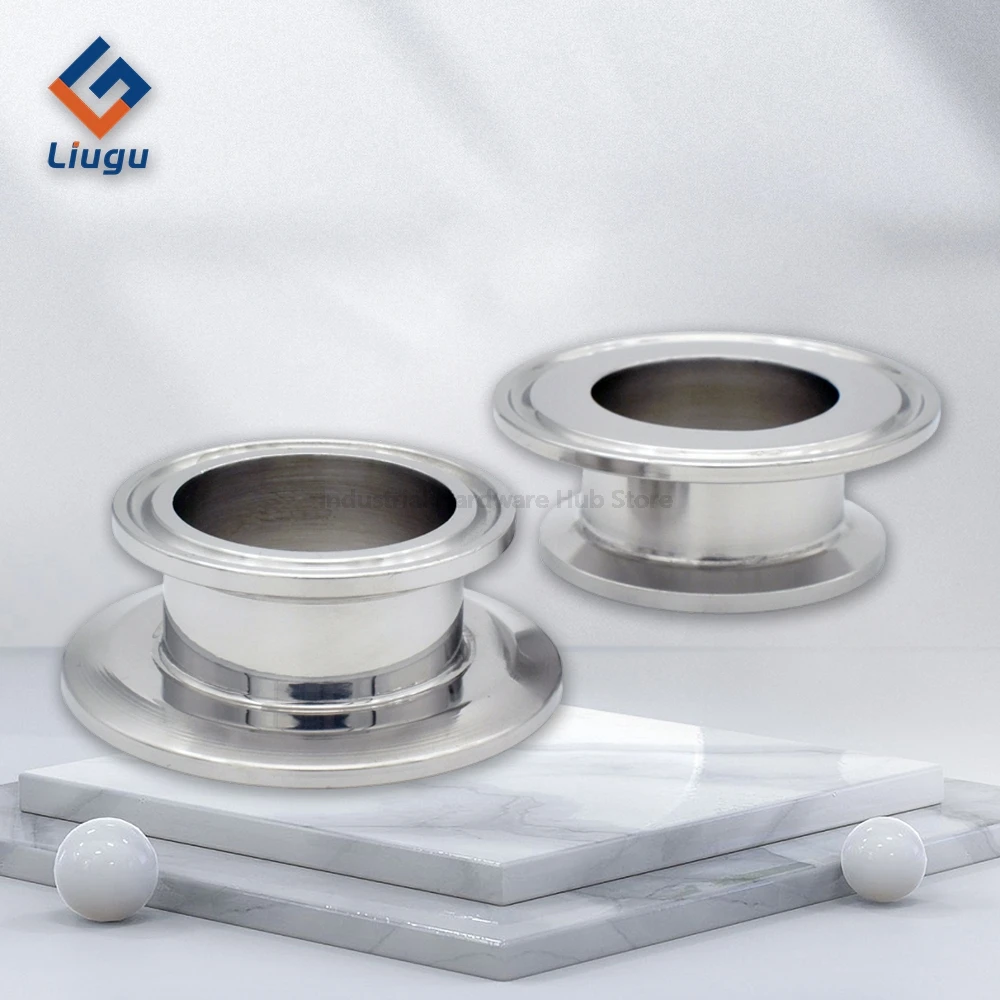Raccordements Tubulaires Tri-clamp Sanitaires SS304（tailles 50.5/64/77.5/91/106/119mm）: Réducteur, Convertisseur, Bride Aveugle — pour Systèmes Hygiéniques équipements de brasserie et transformation