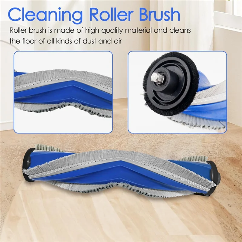 B83B-For Ecovacs Deebot X5 Pro X5 Omni Vacuum Cleaner Main Side Brush Hepa Filter Mop Cloth Dust Bags Replacement Parts