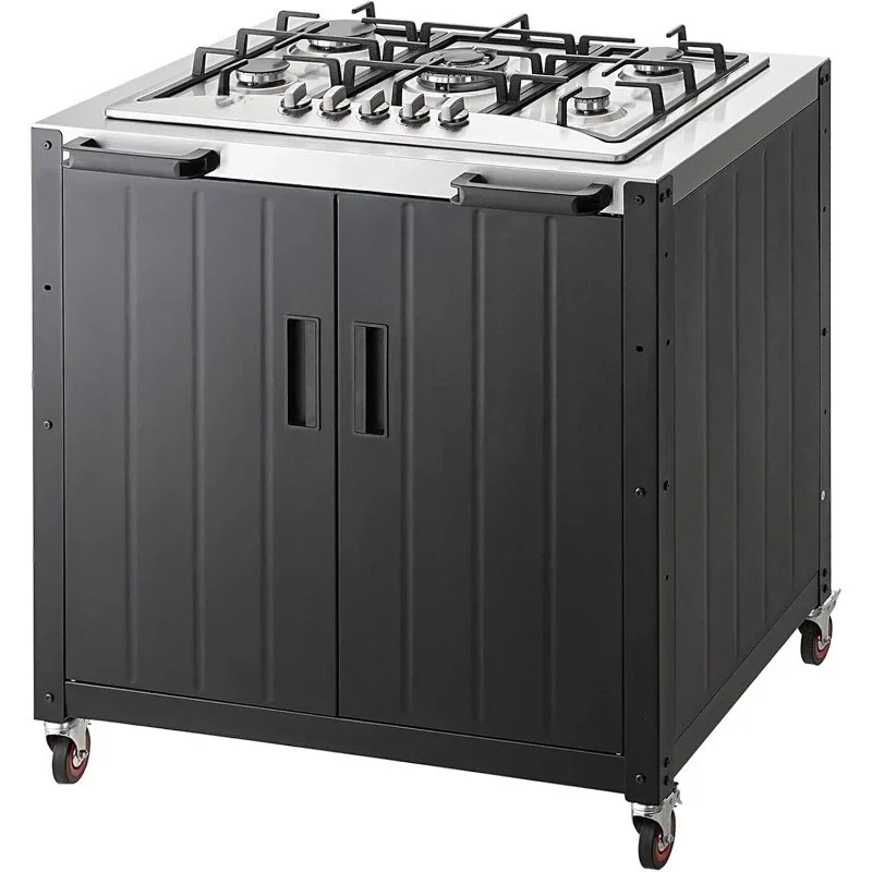 

5 Burners with 36,200 BTUs, Outdoor Propane Grill for Out