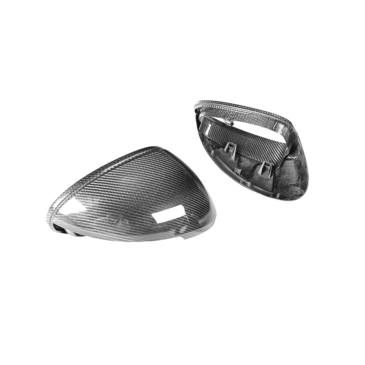 

Suitable for Macan 2014-2017 Upgrade Carbon Fiber Rearview Mirror Housings (replacement)