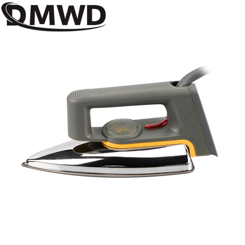 DMWD-plancha de planchado en seco de estilo antiguo, miniplancha eléctrica de mano para ropa, eliminación de arrugas, máquina de pegatinas de planchado DIY, 1000W